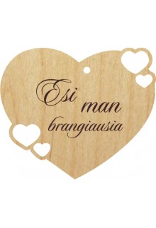 Širdelė " Brangiausia" 